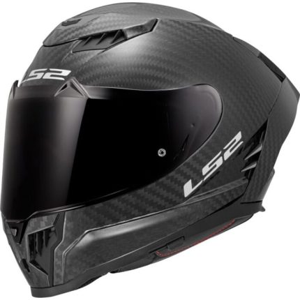 LS2 FF807 Dragon Trax Matt Carbon Casco Integral de Moto Original