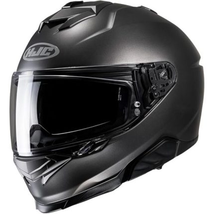 HJC i71 Solid Semi Flat Titanium Casco Integral Moto