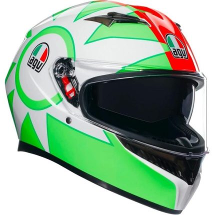 AGV K3 E2206 MPLK Mugello Rojo Casco Integral Moto