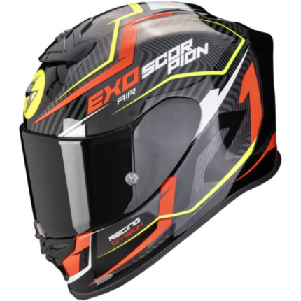 Scorpion EXO-R1 Evo Air Coup Negro/Rojo/Amarillo Casco Integral