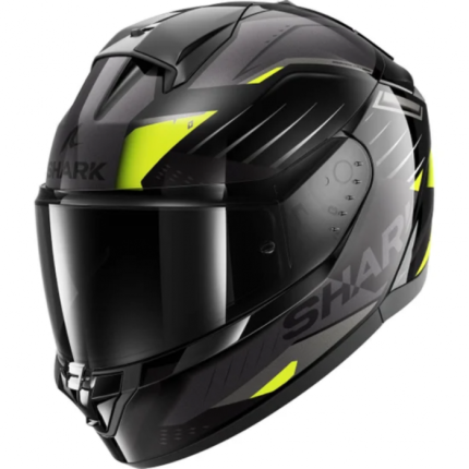 Shark Ridill 2 Bersek Negro/Amarillo Casco Integral