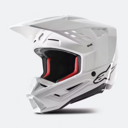 Alpinestars SM5 Solid Casco Blanco