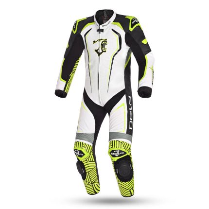 Bela Northstar Mono Para Moto Negroblancoamarillo