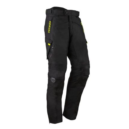 ARMURE Pantalón Aren Waterproof Negro Amarillo Fluo