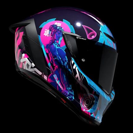 Ruroc EOX Cyberstrike Ligero Casco Integral Bluetooth Para Moto