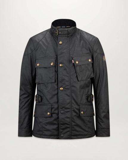 Hombre Chaqueta de moto Belstaff Crosby NEW TECH WAX