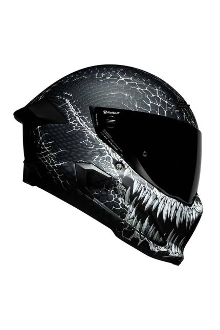Ruroc AT4.0 CARBON Jormungandr Ligero Casco Integral Bluetooth Para Moto